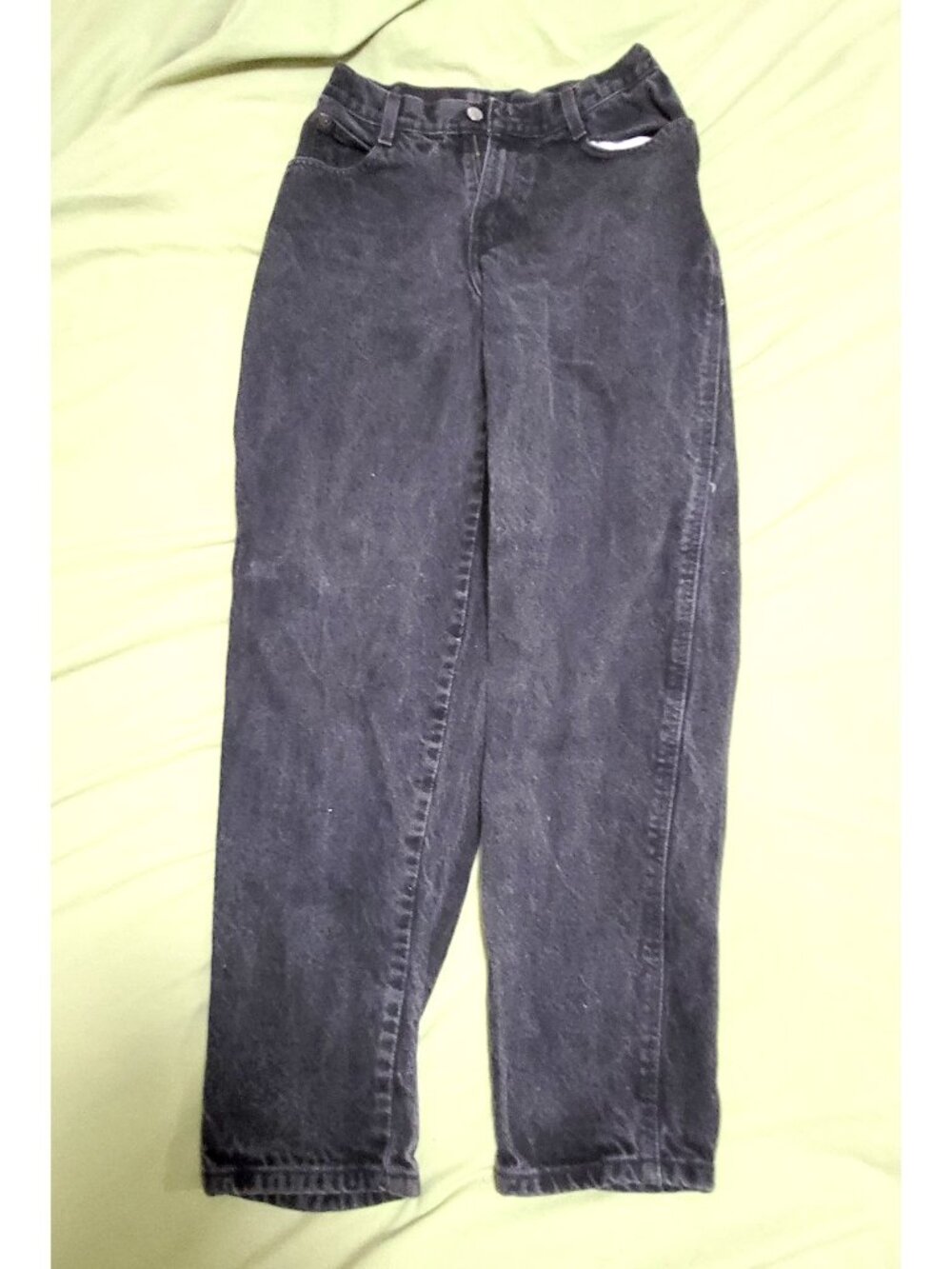 Gitano Black Jeans Vintage 1980s Size 6 Average